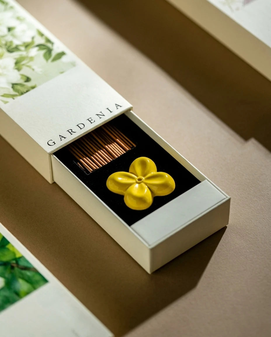 Midsummer Gardenia: Inside the ritual set with incense sticks